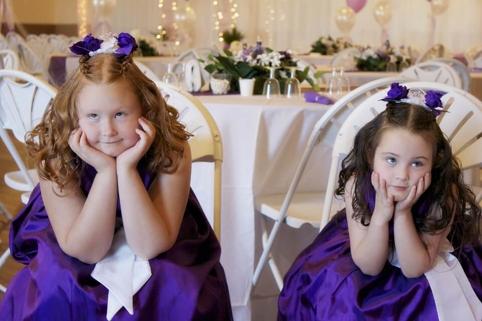 Langeweile auf der Hochzeit